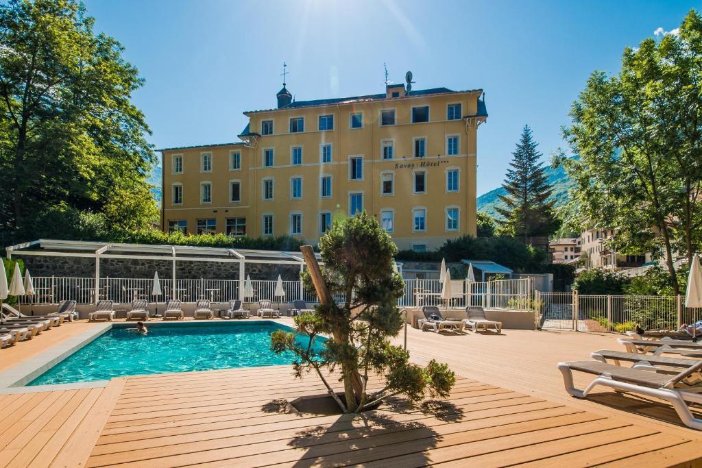 Savoy Hôtel Brides-les-Bains Exterior foto